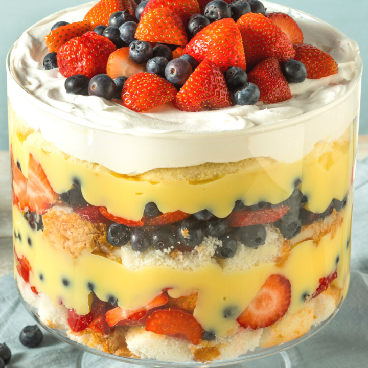 Fruit Trifle Cake