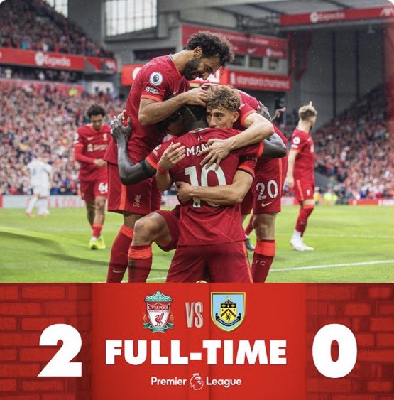 Liverpool 2 - 0 Burnley