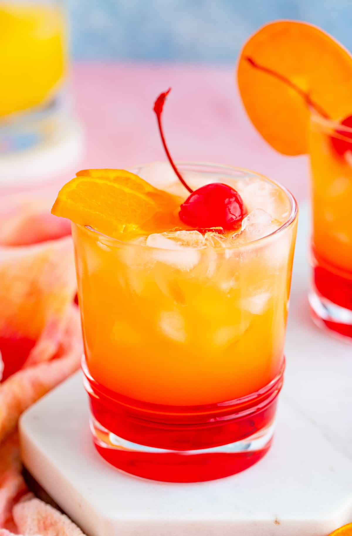Non-alcoholic Sunset Cocktail