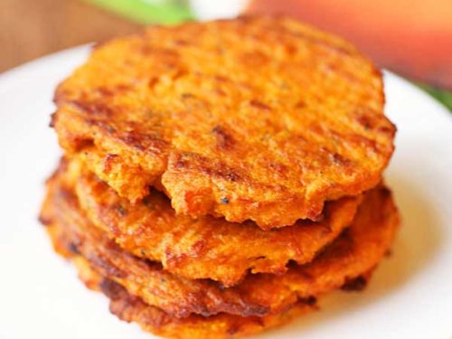 Sweet potato patties recipe