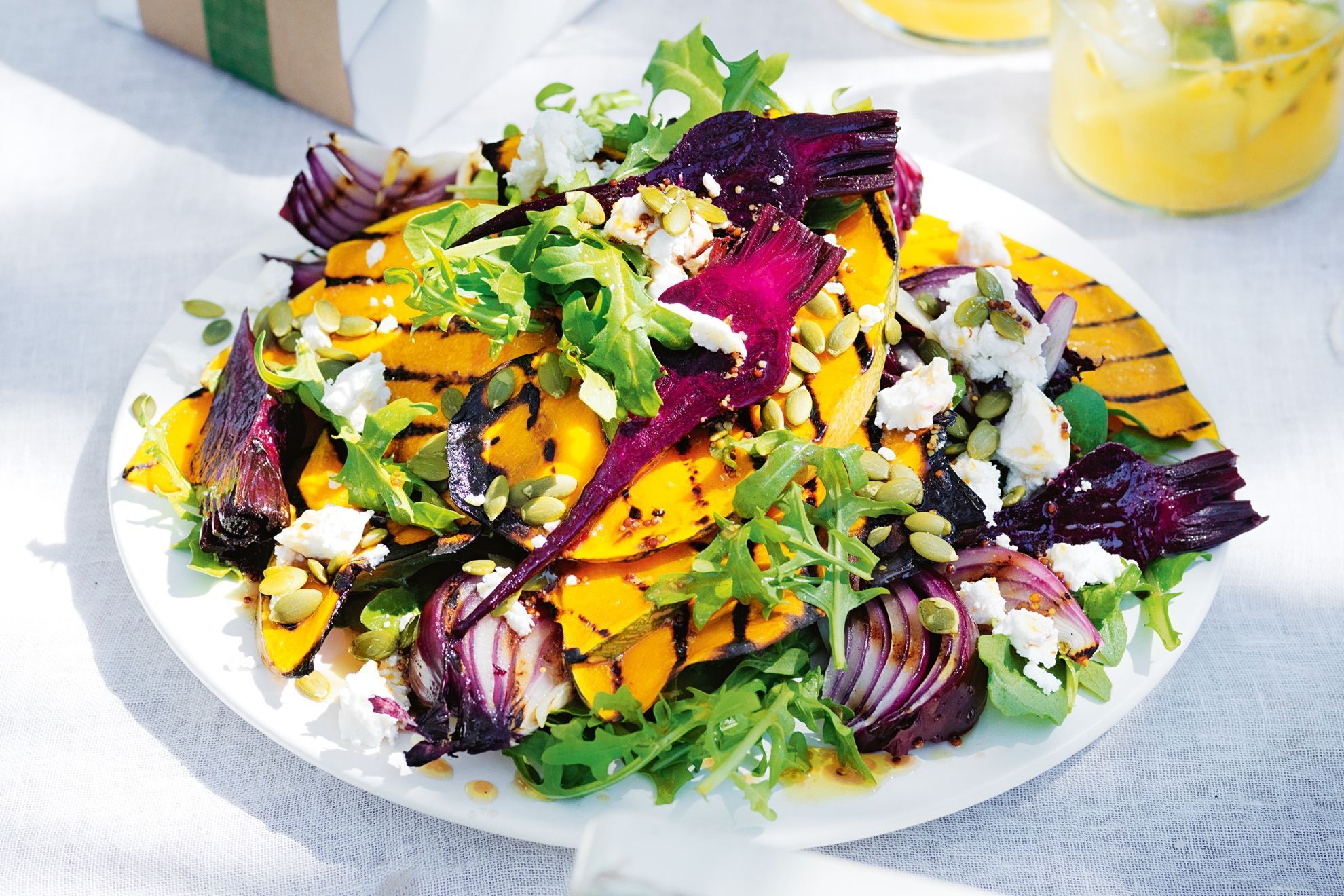 BBQ pumpkin salad