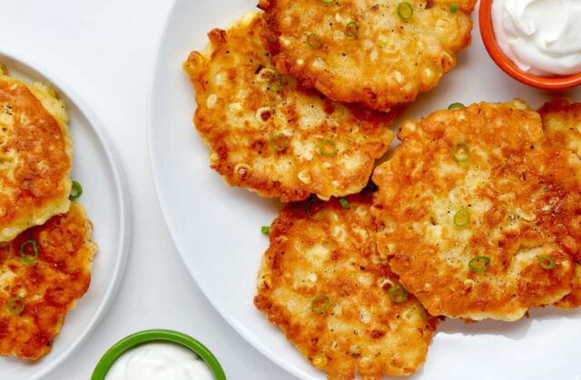 Corn fritters recipe