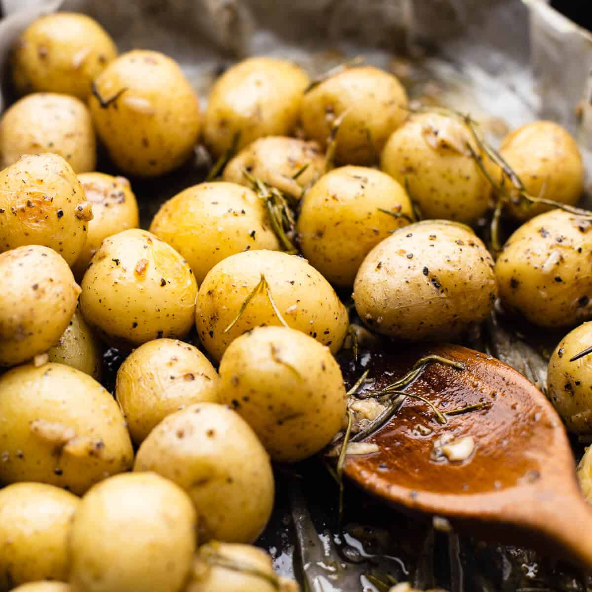 Baby Potatoes with Rosemary and Garlic