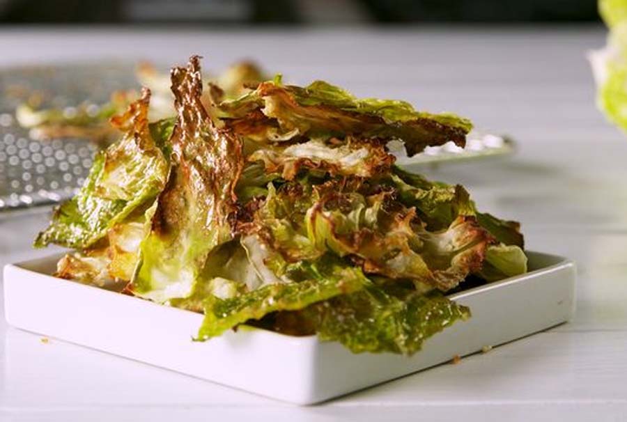 Healthy Cabbage Chips recipe
