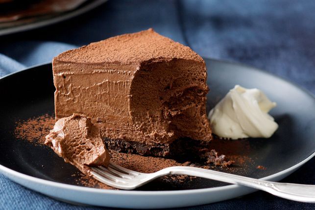 Double chocolate mousse cake recipe