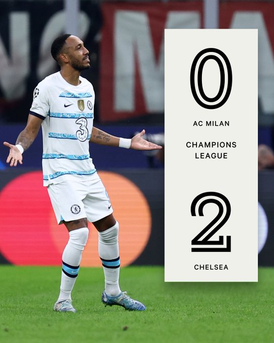 AC Milan 0 - 2 Chelsea