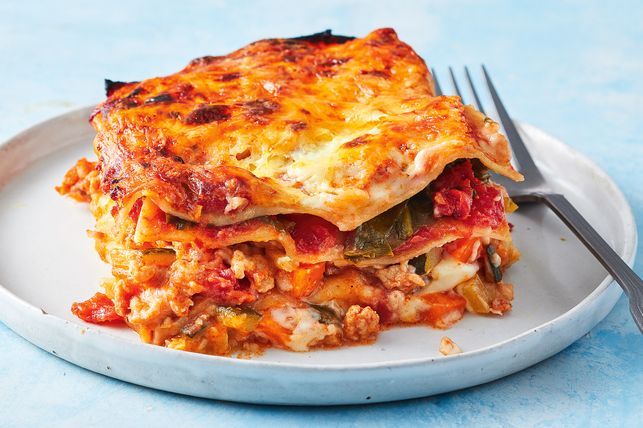 Chicken and zucchini lasagne recipe