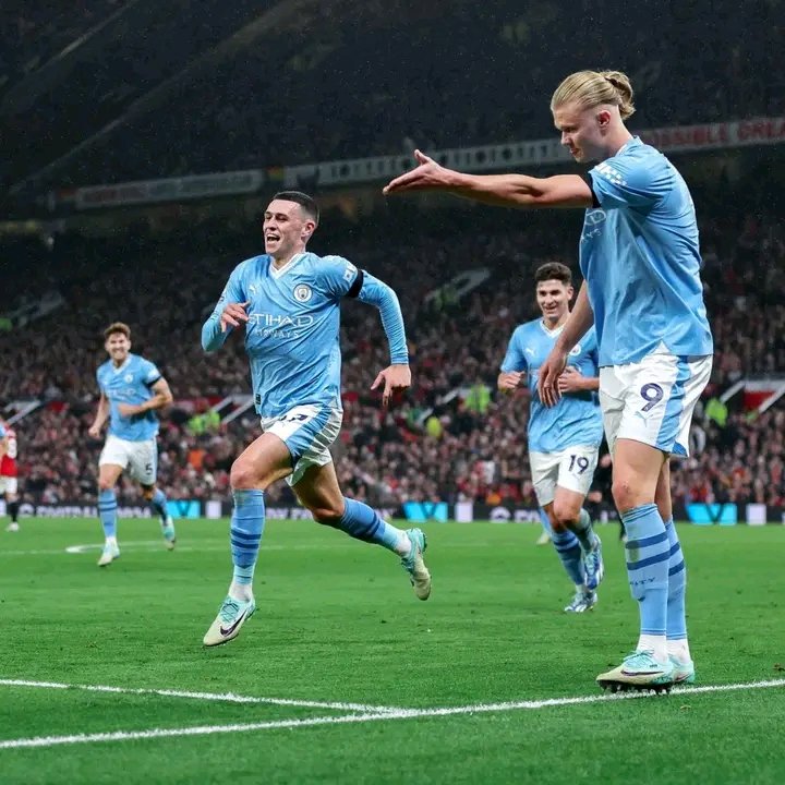 Manchester United 0 - 3 Manchester City