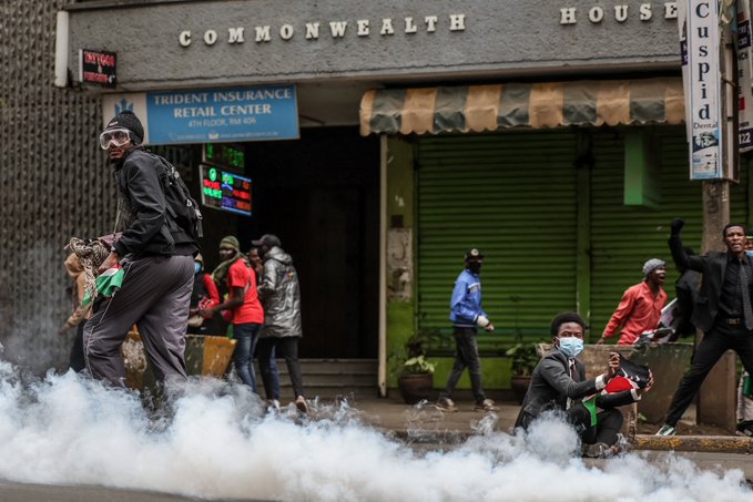 Anti-government protests in Kenya