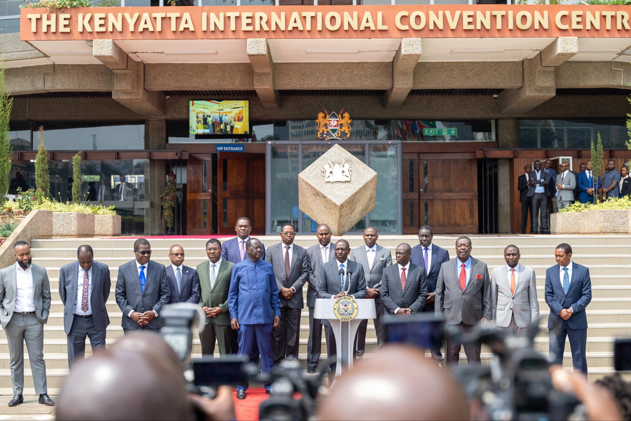 President Ruto and Raila Odinga announce commencement of multi-sectoral forum