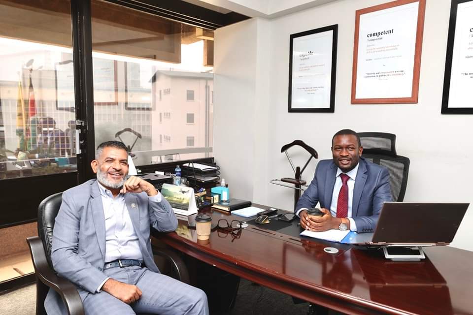 Edwin Sifuna and Abdulswamad Nassir