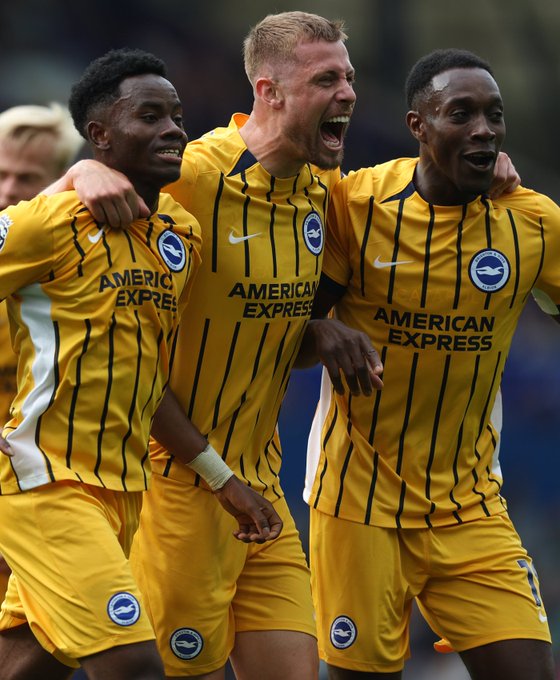 Everton 0 - 3 Brighton & Hove Albion