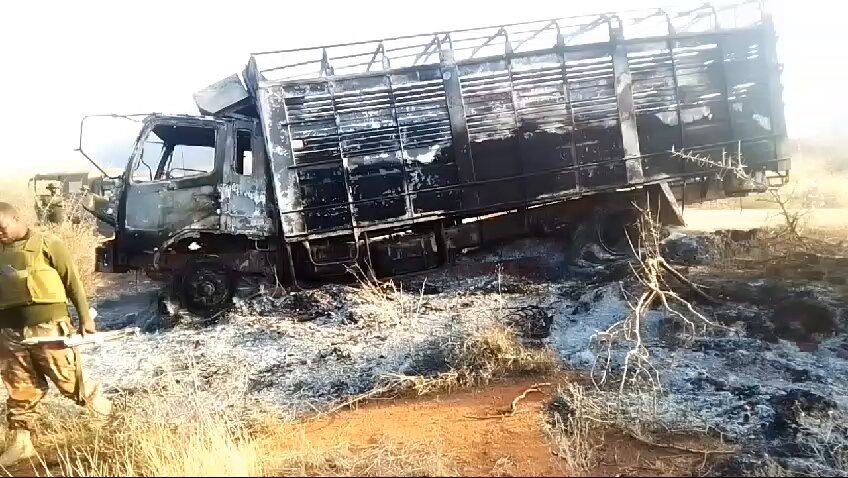 Gunmen kill 7 and torch lorry in attack at Kenya-Ethiopia border