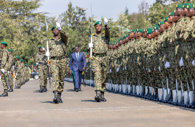 National Youth Service (NYS) President William Ruto