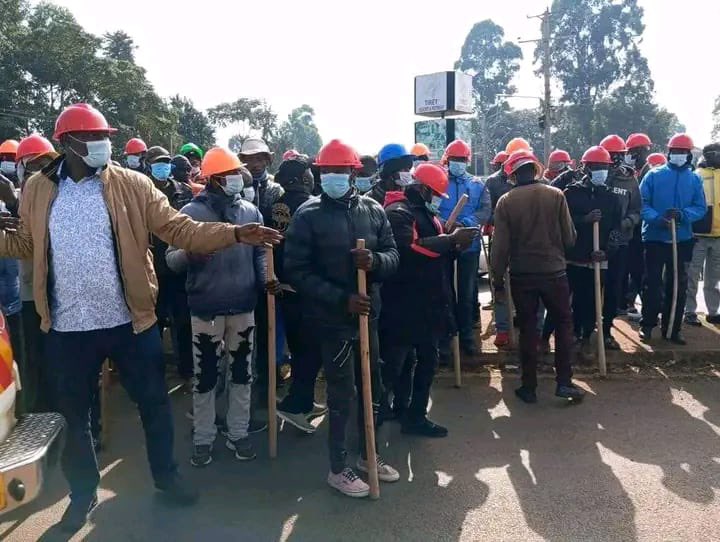 Tension as armed youth gather to stop demos in Kapsabet