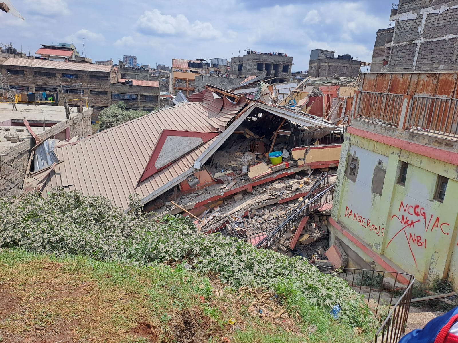 Kahawa West building incident