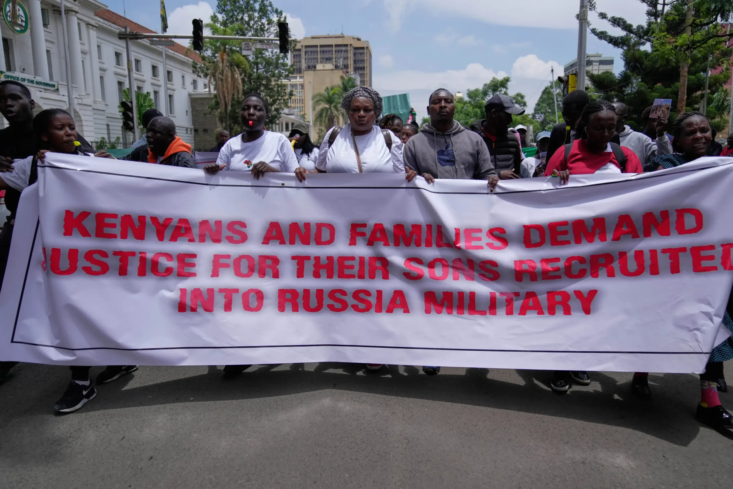 Kenyan Recruits Russia Ukraine war